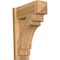 Ekena Millwork Merced Rough Sawn Arts and Crafts Outlooker, Western Red Cedar, 8"W x 22"D x 26"H OUT08X22X26MRC03RWR - alternate 1